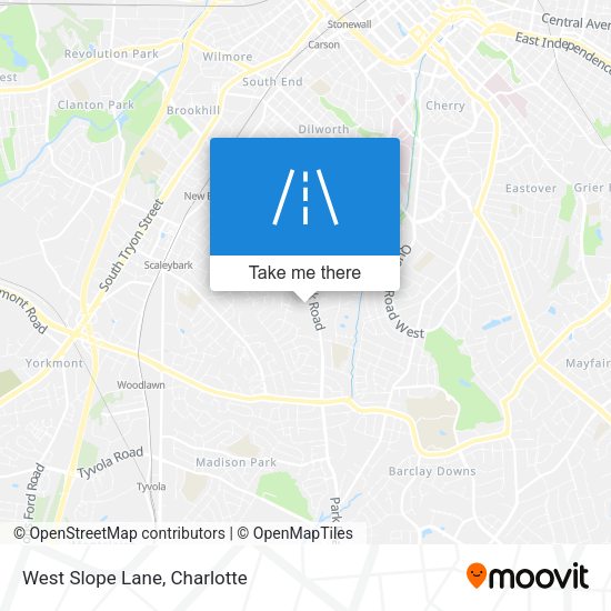 Mapa de West Slope Lane