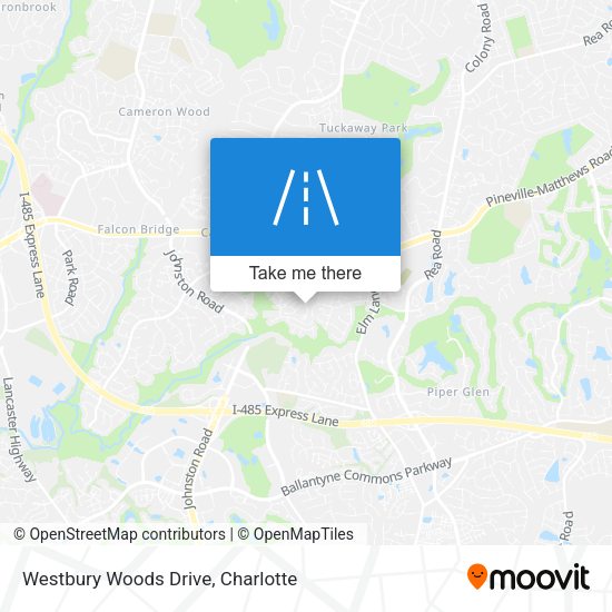 Mapa de Westbury Woods Drive