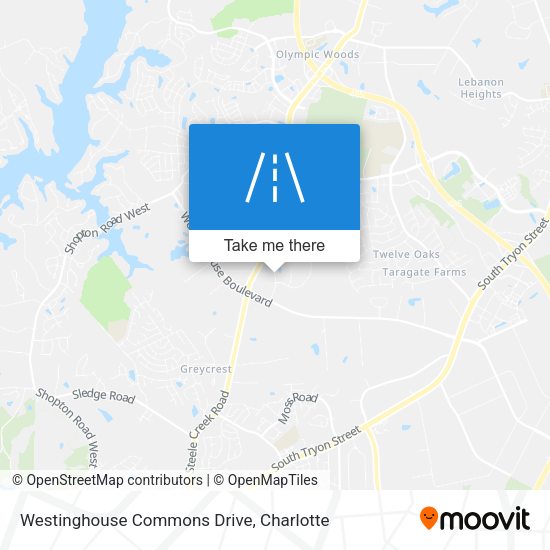 Westinghouse Commons Drive map