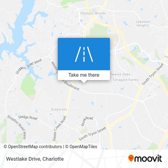 Mapa de Westlake Drive