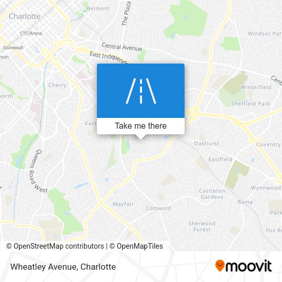 Mapa de Wheatley Avenue