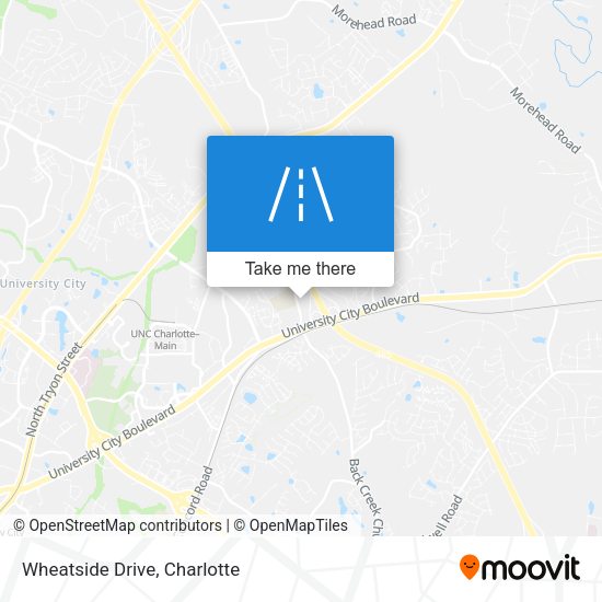 Mapa de Wheatside Drive