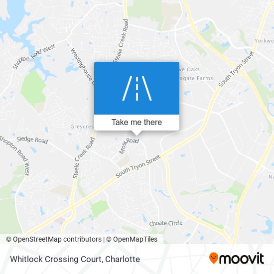 Whitlock Crossing Court map