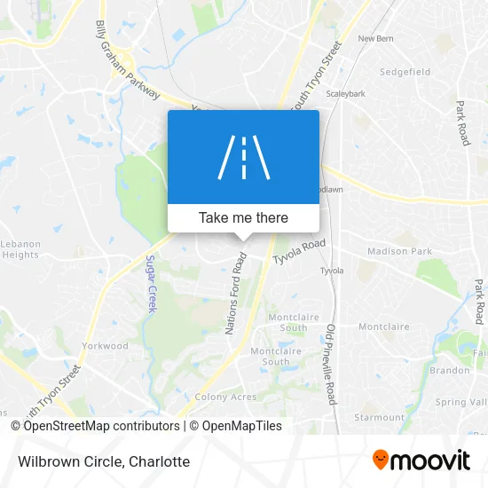 Wilbrown Circle map