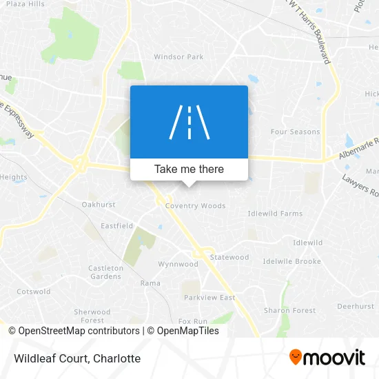 Wildleaf Court map
