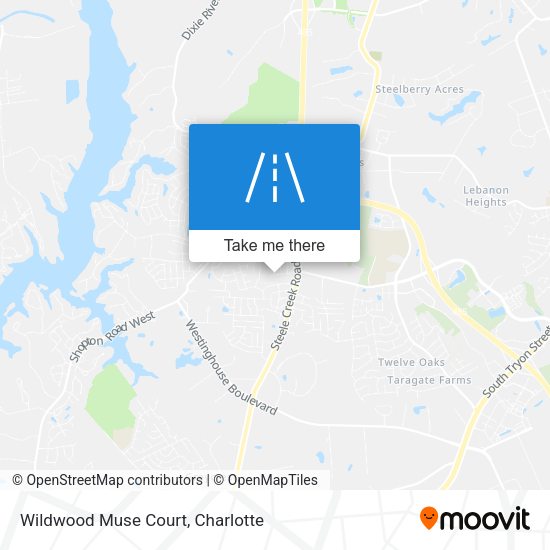 Mapa de Wildwood Muse Court