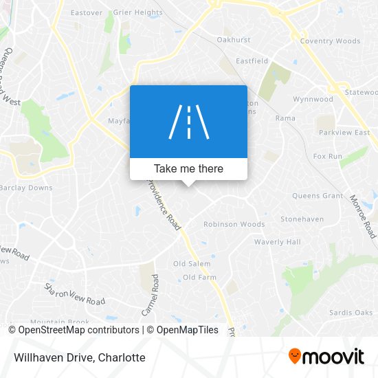 Mapa de Willhaven Drive