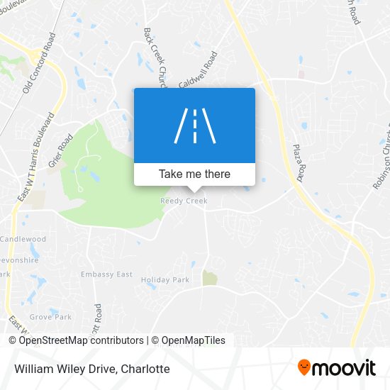 Mapa de William Wiley Drive