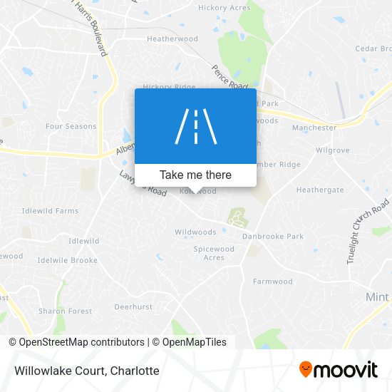 Mapa de Willowlake Court