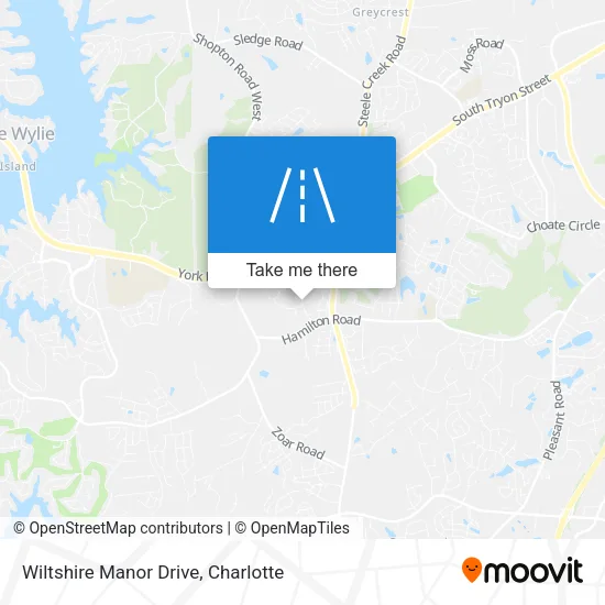 Wiltshire Manor Drive map