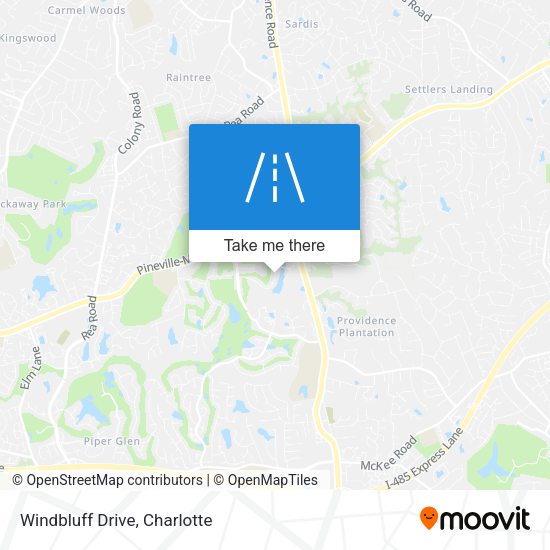 Mapa de Windbluff Drive