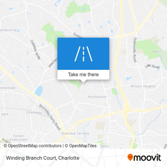 Mapa de Winding Branch Court