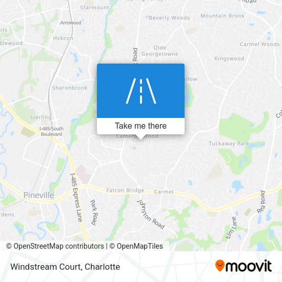 Windstream Court map