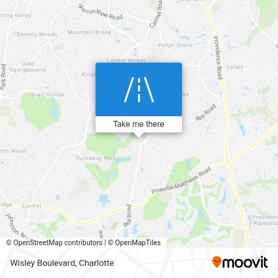 Mapa de Wisley Boulevard