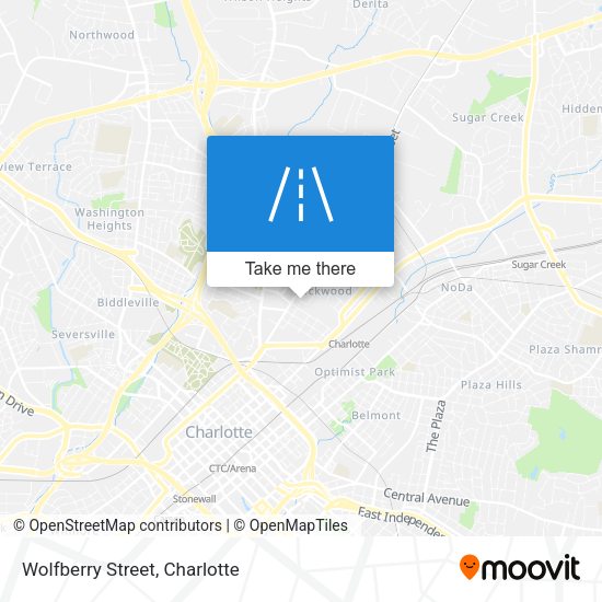 Mapa de Wolfberry Street
