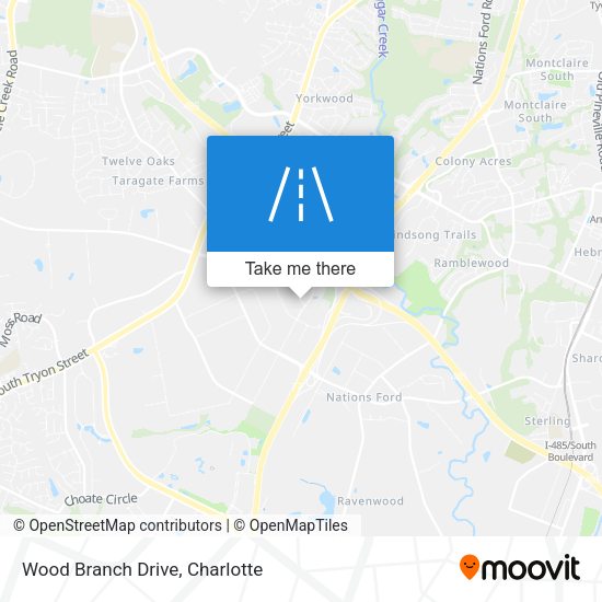 Wood Branch Drive map