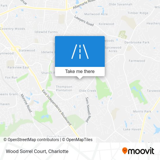 Wood Sorrel Court map
