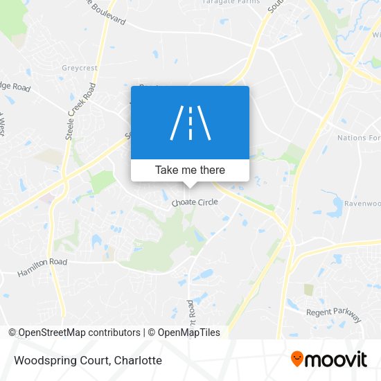 Mapa de Woodspring Court