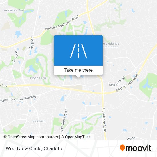 Mapa de Woodview Circle