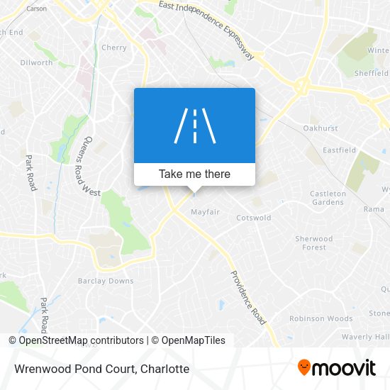 Wrenwood Pond Court map