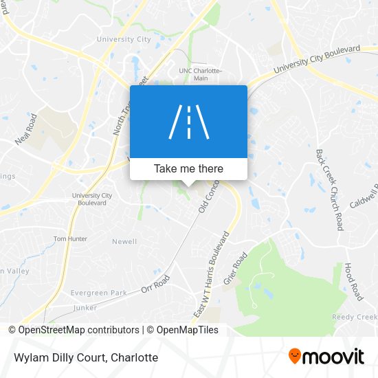 Mapa de Wylam Dilly Court