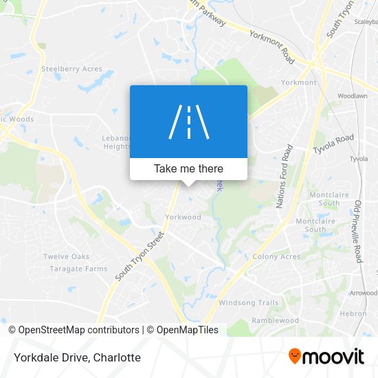 Mapa de Yorkdale Drive
