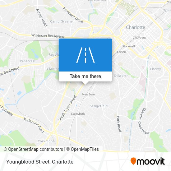Youngblood Street map