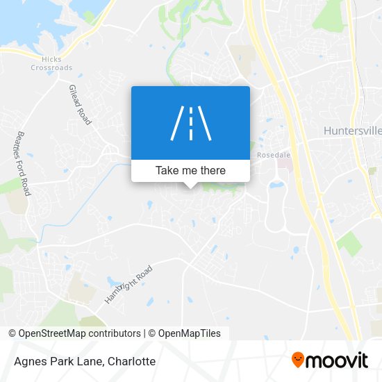 Mapa de Agnes Park Lane