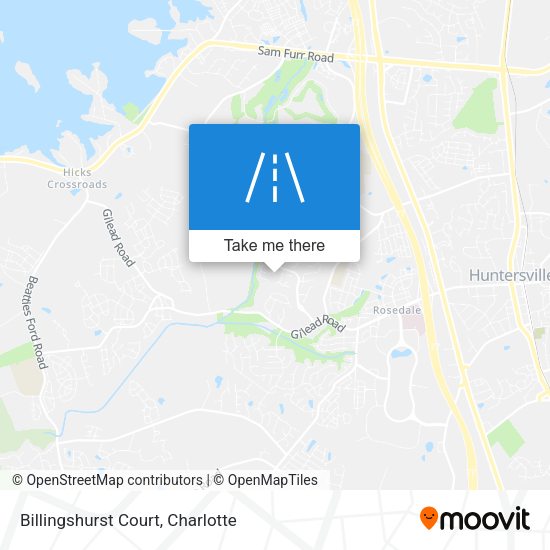 Billingshurst Court map