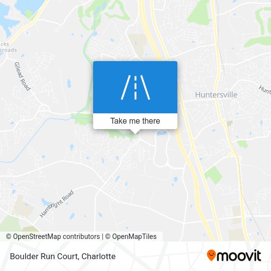Mapa de Boulder Run Court