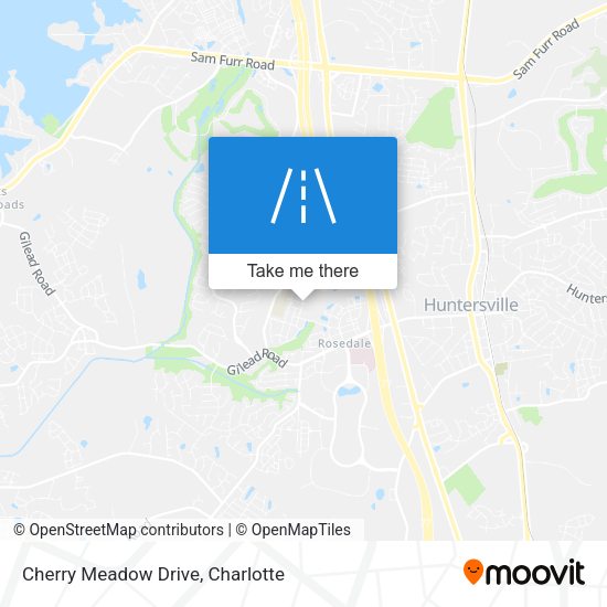 Cherry Meadow Drive map
