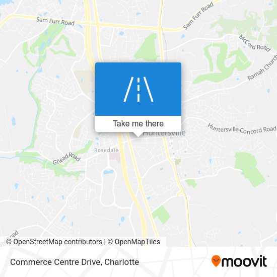 Commerce Centre Drive map