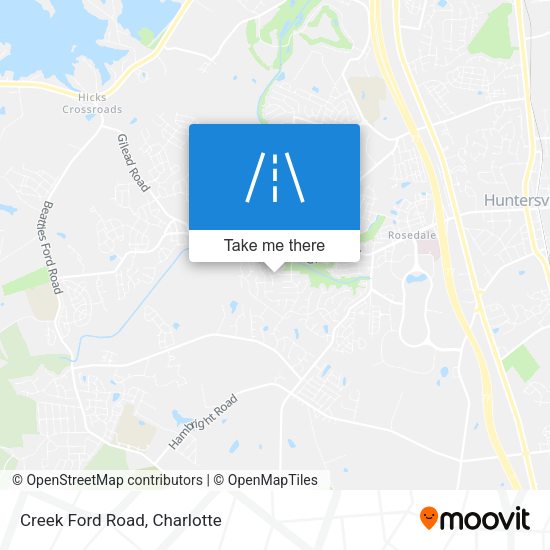 Mapa de Creek Ford Road