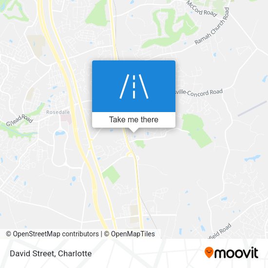 Mapa de David Street