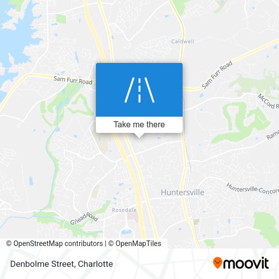 Mapa de Denbolme Street