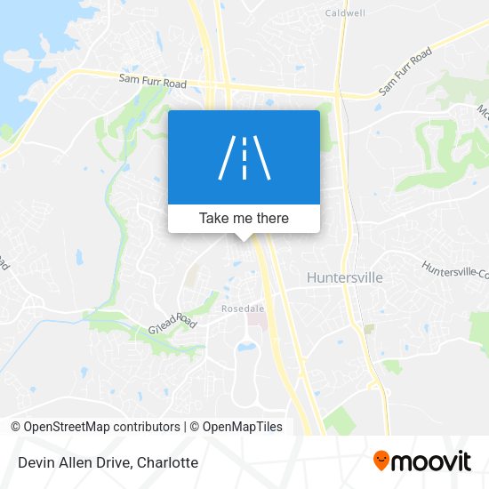 Devin Allen Drive map