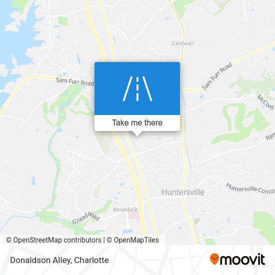 Mapa de Donaldson Alley