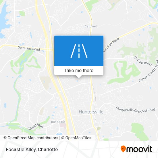 Mapa de Focastle Alley
