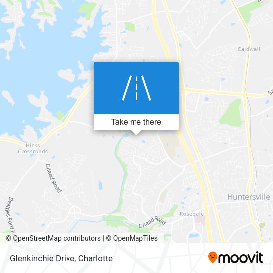 Glenkinchie Drive map