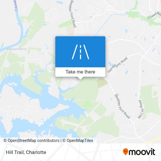 Mapa de Hill Trail