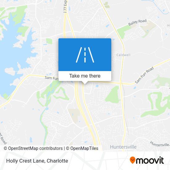 Mapa de Holly Crest Lane