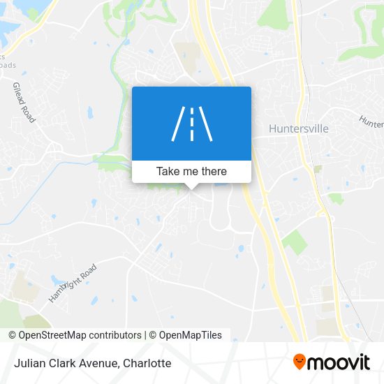 Mapa de Julian Clark Avenue
