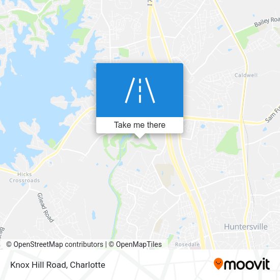 Mapa de Knox Hill Road