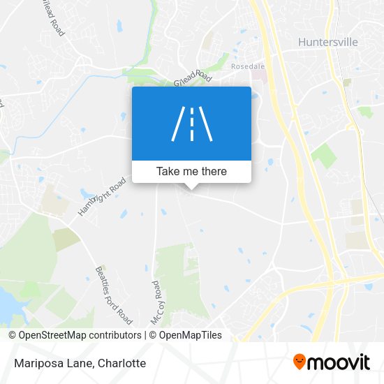 Mapa de Mariposa Lane