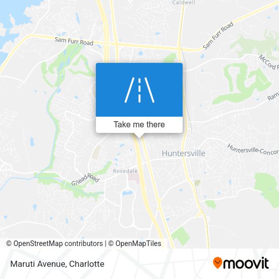 Mapa de Maruti Avenue