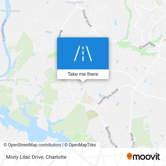 Misty Lilac Drive map