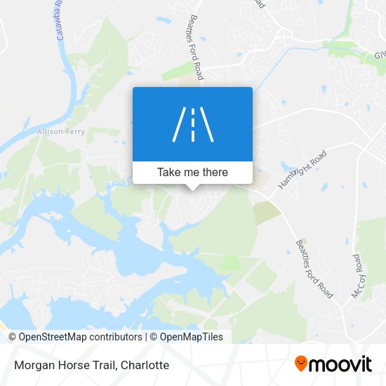 Morgan Horse Trail map