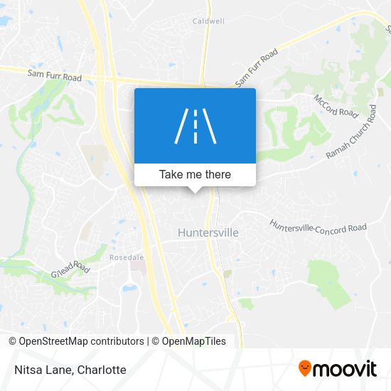 Mapa de Nitsa Lane