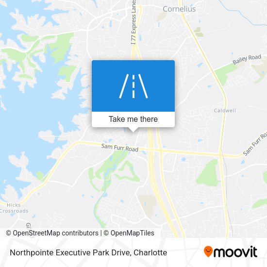 Northpointe Executive Park Drive map