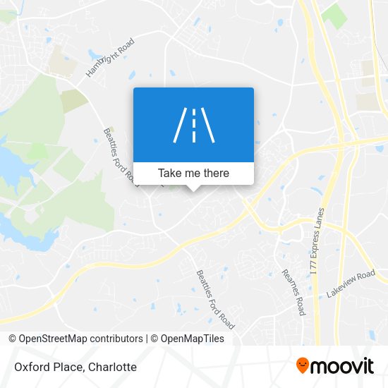 Mapa de Oxford Place